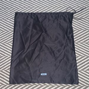 Prada drawstring dust bag